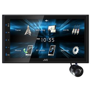 JVC KW-M150BT Digital Multimedia Receiver with Bullet Style Camera