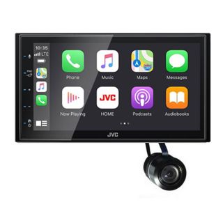 JVC KW-M560BT Digital multimedia receiver (does not play CDs) + Bullet Style Backup Camera Included