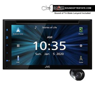 JVC KW-V660BT DVD Receiver w/ Bullet Style Rear Camera 