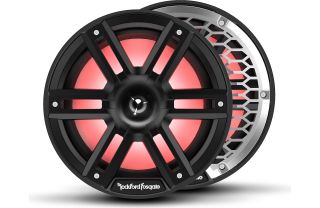 Rockford Fosgate M2-8HB M2 Series 8" Color-Optix™ marine speakers with horn tweeter (Black)