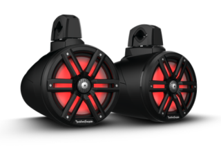 Rockford Fosgate M2WL8B M2 Wake Tower Speakers (Black)