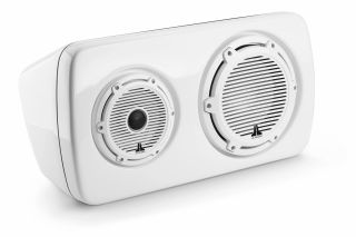JL Audio M6-103EWS-Gw-C-GwGw-R M6 3-Way, Full-Range Enclosed Speaker System, Gloss White, Left-Side (250 W, 4 Ω)