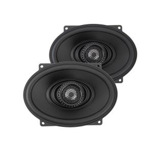 Motorcycle Audio MAS.57 Premium Coaxial Motorcycle Speaker Pair 5″ x 7” Full-Range Output