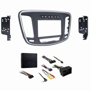 Metra 99-6538B Single/Double DIN Dash Kit for 2015-2017 Chrysler 200 Vehicles