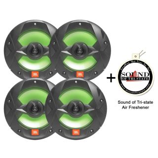 JBL MS8LB 8" 2-way Marine Speaker RGB LED (2 pair)