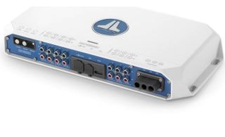 JL Audio MV1000/5i 5-channel marine amplifier — 75 watts RMS x 4 at 4 ohms + 600 watts RMS x 1 at 2 ohms sku 98651