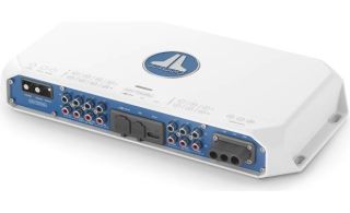JL Audio MV700/5i MVi Series marine 5-channel amplifier with digital signal processing — 75 watts RMS x 4 at 4 ohms + 300 watts RMS x 1 at 2 ohms sku 98650