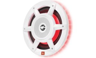 JBL STADIUM MW8030AM 8" 3-way marine speakers with built-in RGB LED lights (White)
