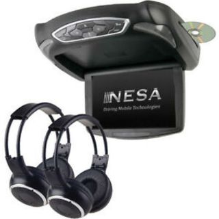 NSC-102 10.1″ Wide Ceiling Mount Monitor w/ DVD, USB/SD & Hi-Definition MHL