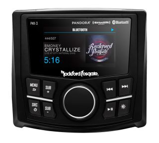 Rockford Fosgate PMX-3 Marine digital media receiver with Bluetooth® and camera input 