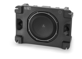 JL Audio PES112-TW1-4 Enclosed Subwoofer System with Single 12TW1-4 Subwoofer, Black Texture Finish (300 watts, 4 ohms)