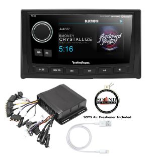 PMX-8DH Full Function Wired 5" TFT Display Head PMX8DH With PMX88B Hideaware Marine Digital Media Receiver and MD-818FE/A Lightening to USB Adapter cable