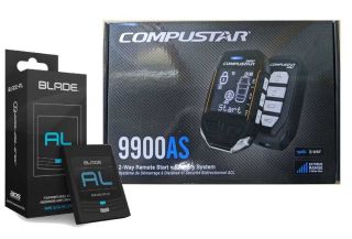 Compustar CS9900-AS PRO All-in-One 2-Way Remote Start + Blade-AL Bypass Unit Security Bundle