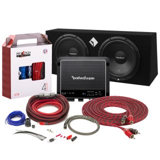 Rockford Fosgate R500X1D + Prime R1-2X12 w/ two 12" Prime subwoofers 
