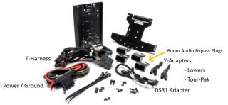 Rockford Fosgate RFK-HD14 amp install kit for select 2014+ Harley Davidson® motorcycles