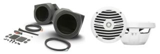 Rockford Fosgate RFRNGR-FSE 6.5" front lower speaker enclosures for select RANGER® models with Rockford Fosgate RM0652 6.5" Marine Full Range Speakers and a SOTS Lanyard