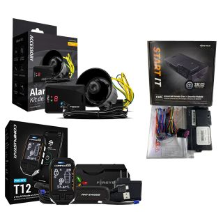 Compustar RFX-P2WT12-SS T12 LTE + FT-CMX-HC Start IT CONT+ FT-ALARMIT-KIT Module