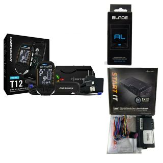 Compustar RFX-P2WT12-SS T12 LTE + FT-CMX-HC Start IT CONT+ FT-ALARMIT-KIT Module