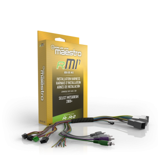 iDatalink HRN-HRR-MI1 Connect a new iDatalink-ready car stereo and retain steering wheel controls and factory amp in select 2008-up Mitsubishi vehicles (ADS-MRR module also required)