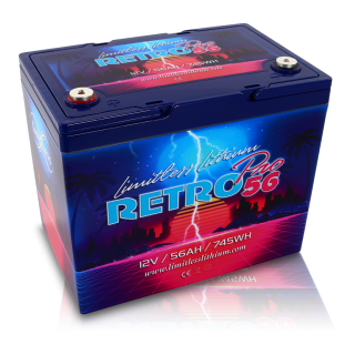 Limitless Lithium Retro PRO 56AH Battery
