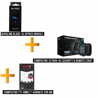 Compustar CS7900AS All-In-One 2-Way Remote Start + Alarm with BLADE-AL w/FTIGMK2