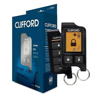 Clifford RF Kit Model 9756X 2-way remote control with 1-mile range for Directed remote start systems