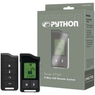 Python 9756P 2-Way LCD RF Remote & Antenna 1-Mile Range 