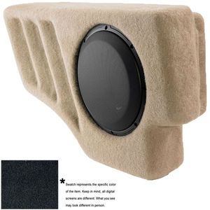 SB-GM-TRLBLZR/10W3v3/DG: Stealthbox® for 2005-2009 Chevrolet Trailblazer / GMC Envoy / Saab 9-7X & 2005-2007 Buick Rainier with Cashmere, Lt. Tan/Ebony or Ebony interior