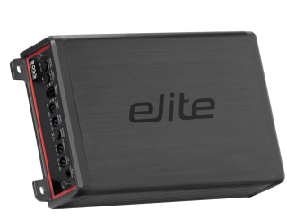 Elite BE600.1D 600W RMS Mono Class D Amplifier with Remote Subwoofer Level Control and LED Illuminated End Panels
