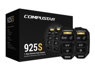 Compustar CS925S 4-Button 1 Way Remote Start System (up to 1500' Range)