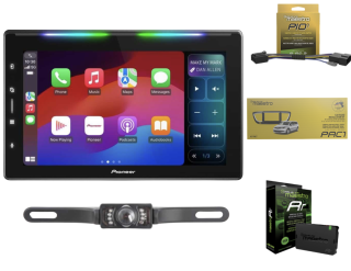 Pioneer DMH-WT6000NEX 10.1" Digital Receiver Backup Camera + ADS-MRR + KIT-PAC1 Compatible w 17 Up Chrysler Pacifica + 20 Up Voyager