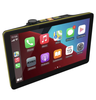 Jensen 12″ Touchscreen media receiver w/ Steering Wheel Control (SWC) compatibility CAR12TC