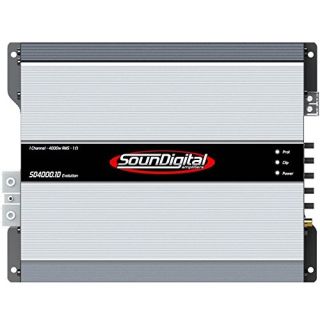 Soundigital SD40001EVO2 4000W Rms, 2 Ohms, 1 Channel Subwoofer Amplifier