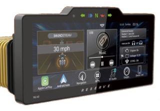 Precision Power Reserve SG.V2 Digital multimedia receiver for select 1998-2013 Harley-Davidson® touring motorcycles (does not play discs)