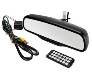 CrimeStopper SV-9163 Hyundai Blue Link™ Replacement Mirror with 4.3” LCD Display