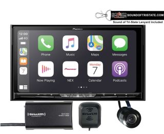 Pioneer AVIC-W8600NEX 7" Navigation Receiver with SiriusXM Tuner and Bullet Style Backup Camera