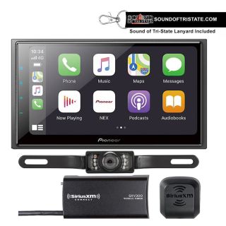 Pioneer DMH-W4660NEX Digital Multimedia Receiver with SiriusXM Tuner and License Plate Backup Camera 