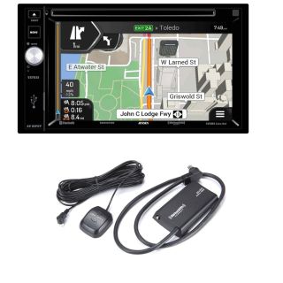 Jensen VX7021 DVD Receiver with SiriusXM SXV300v1 Tuner, Antenna 