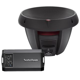 Rockford Fosgate Power T500X1BR + T0D412 12" subwoofer 