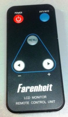 Power Acoustik and Farenheit T1100CMREMOTE