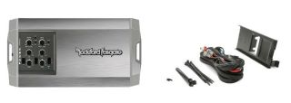 Rockford Fosgate TM400X4ad 400 Watt Class AD 4-Channel Amplifier and Rockford Fosgate RFRNGR-K8 Amp kit mounting plate for select RANGER® models and a SOTS Lanyard