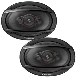 Pioneer TS-900M 6" x 9" - 4-way 450 W Max Power, 18mm Tweeter and 11mm Super Tweeter and 2-1/4" Cone Midrange - Coaxial Speakers (pair)