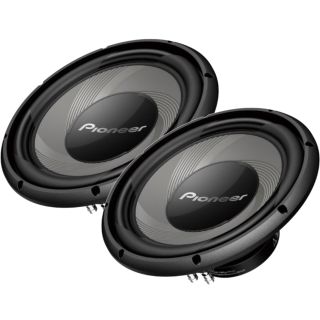 Two Pioneer TSA120S4EX2 12” Subwoofer with IMPP