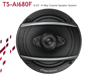 Pioneer TS-A1680F 6-1/2" 4-Way Coaxial Speaker System