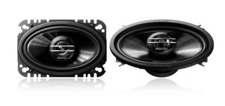 Pioneer TS-G4620S 400W Max (60W RMS) 4" x 6" G-Series 2-Way Coaxial Car Speakers