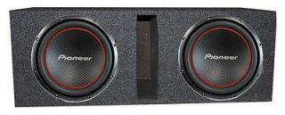 Two Pioneer TS-W304R w/ Vented Enclosure