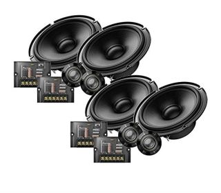 Two Pioneer TS-Z65CH 6-1/2" component speaker system
