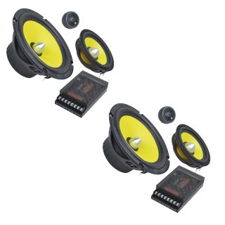 Ground Zero GZTC 165.3X 165 mm / 6.5″ 3-way component speaker system