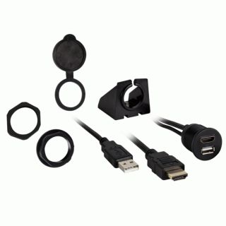 Metra IBR73  HDMI / USB Pass Through Extension - Retail Pack