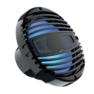 Hertz HMX 8-LD-TC HMX 8 LD 8" Black Hi-End Marine RGB LED Coaxial Speakers (Pair)